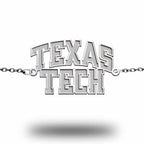 Texas Tech Block Bracelet