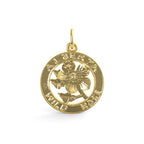 Alberta Wild Rose Charm(Style 4203)