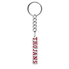 Usc Color Enamel Block Trojans Key Chain