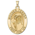 Mother Teresa Oval Medal