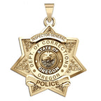 Personalized Oregon Department of Corrections Badge with Number
