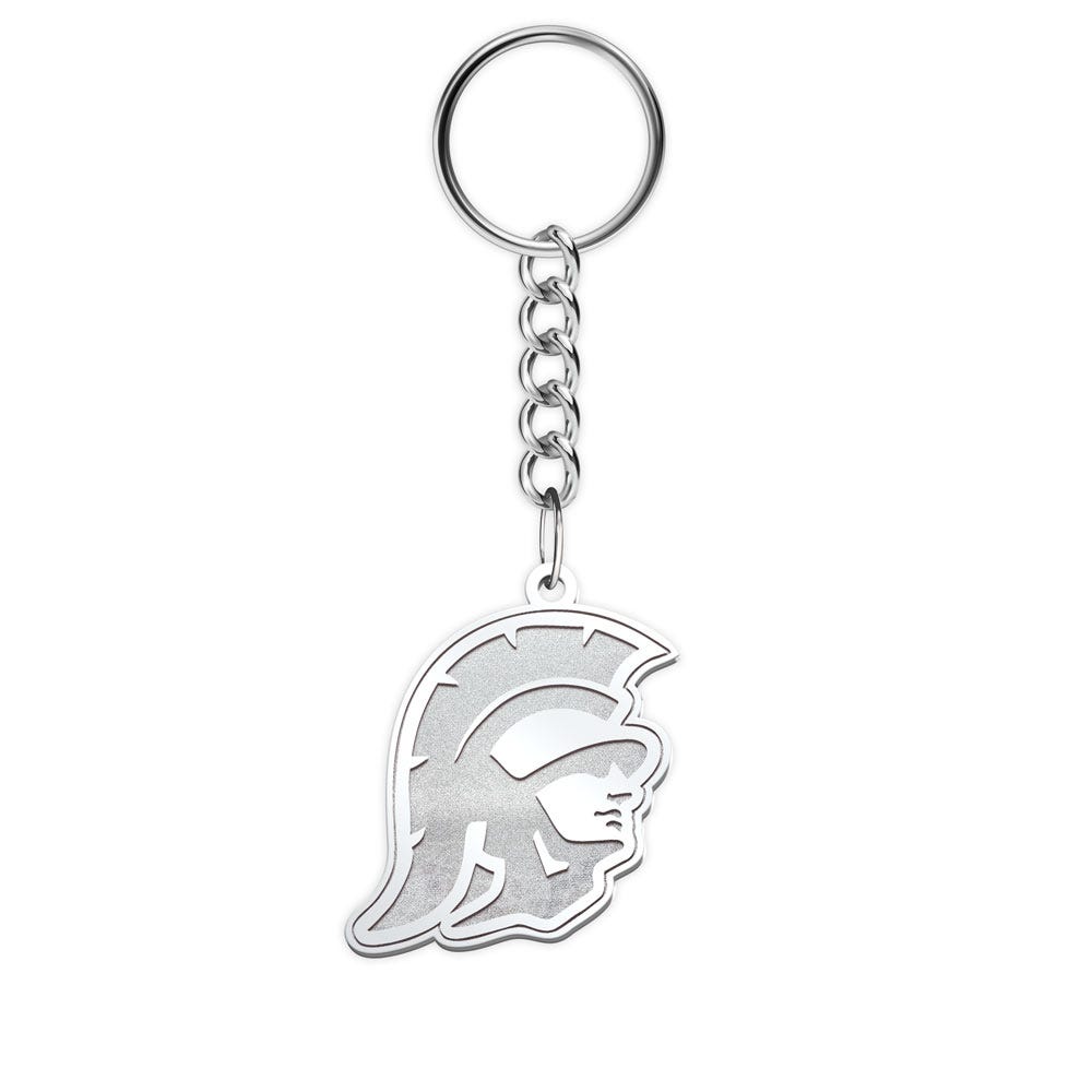 Usc Trojan Head Key Chain