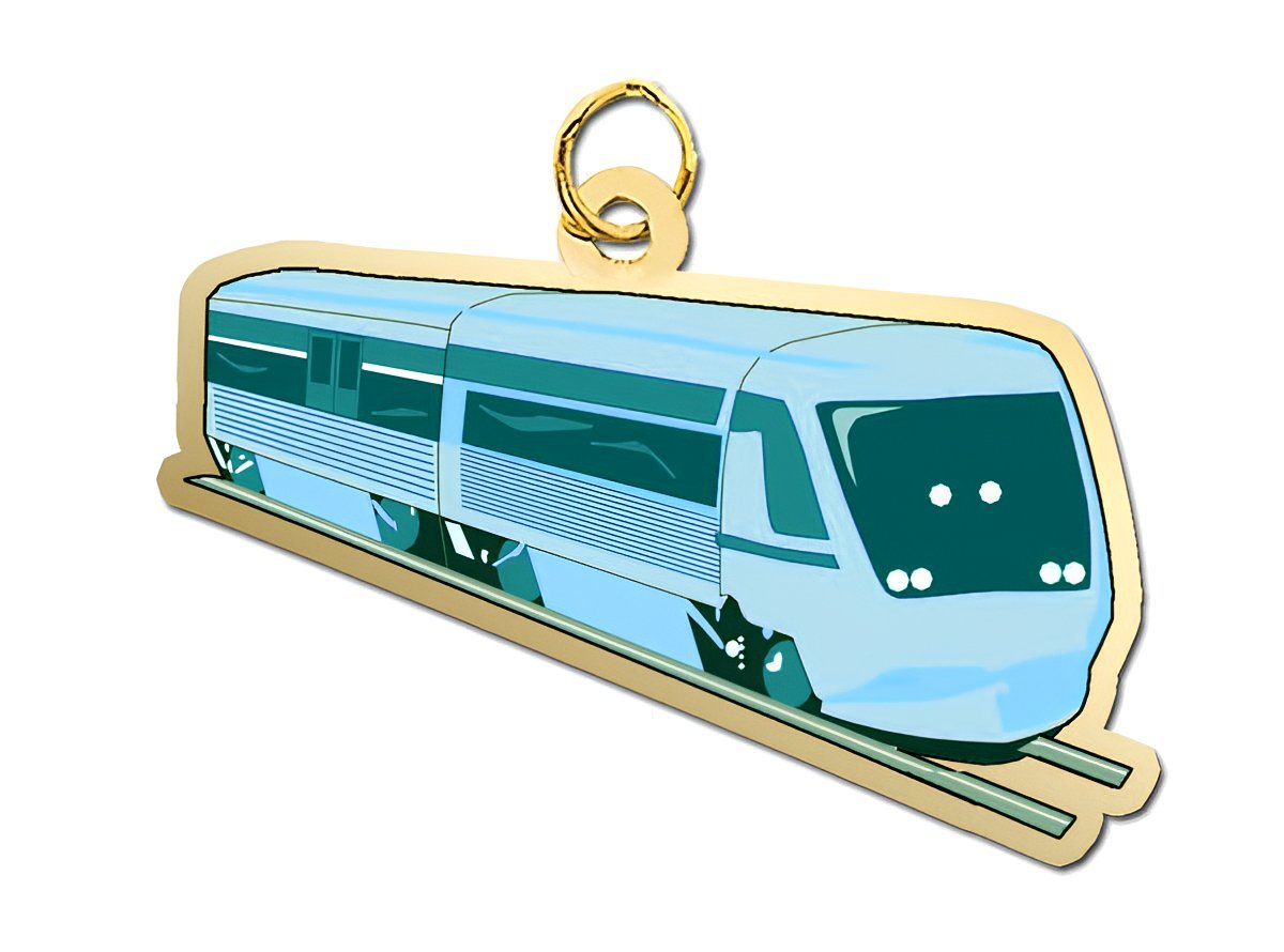 Euro Train Charm