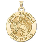 Saint Gabriela Round Religious Medal