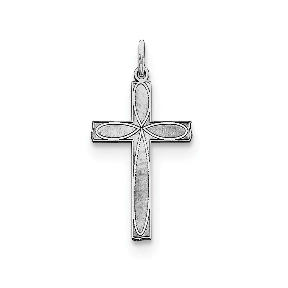 Laser Designed Cross Pendant
