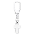 Engravable Sterling Silver Keychain