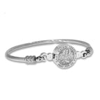 Saint Kateri Tekakwitha Bangle Bracelet