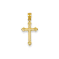 14K Passion Cross Pendant
