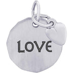 Love Tag with Heart Engravable