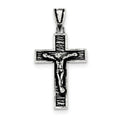 Antiqued Box Cross Pendant