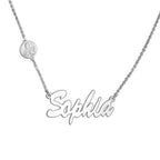 Saint Theresa Name Necklace