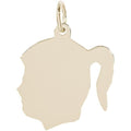 Girls Head Engravable