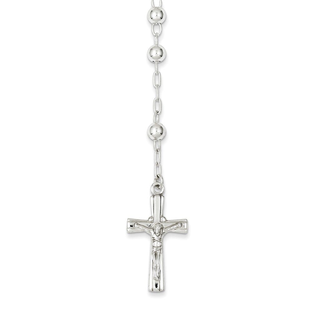 Polished Rosary Necklace