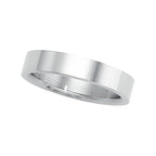 Platinum Approx. 0.16 Inch Flat Wedding Band
