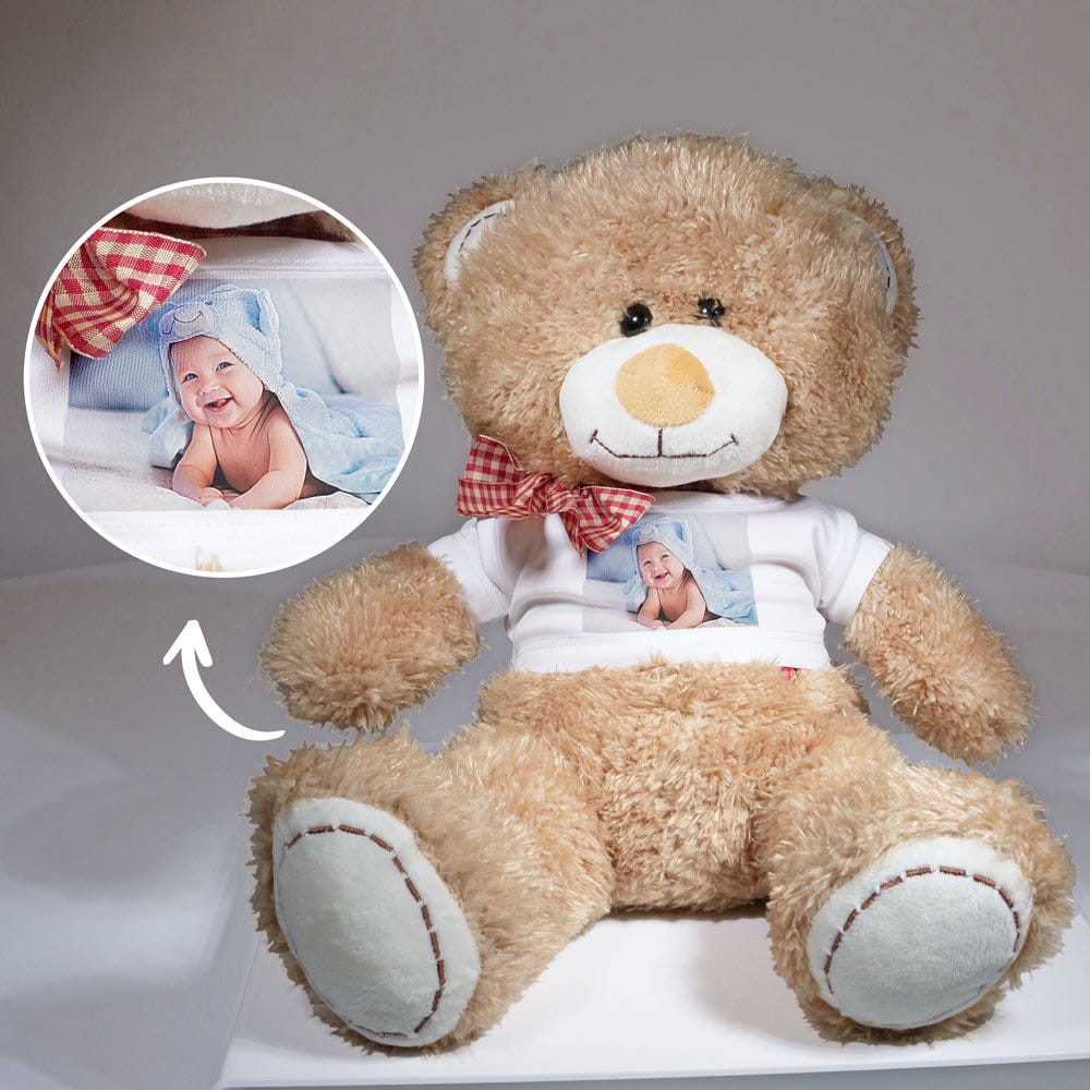 Personalized Photo Teddy Bear