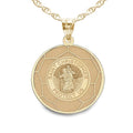 Saint Christopher Soccer Medal