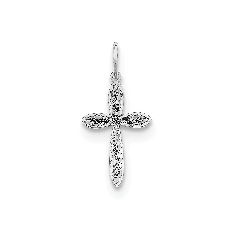 Laser-Designed Cross Charm