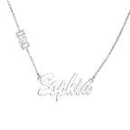 Usc Custom Charm Name Necklace