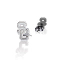 Pair of Usc Interlocking Sc Earrings