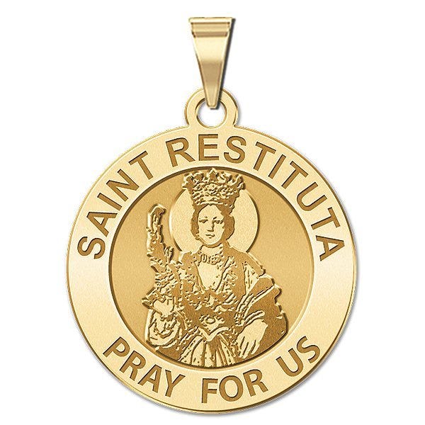 Saint Restituta Religious Medal