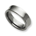 Tungsten Concave Approx. 0.39 Inch Polished Wedding Band