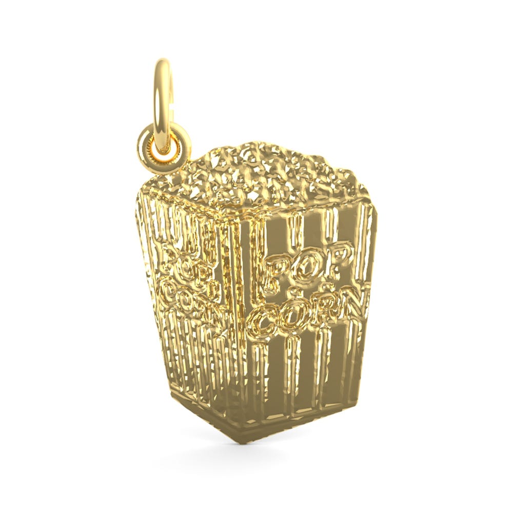 Movie Popcorn Charm(2490)