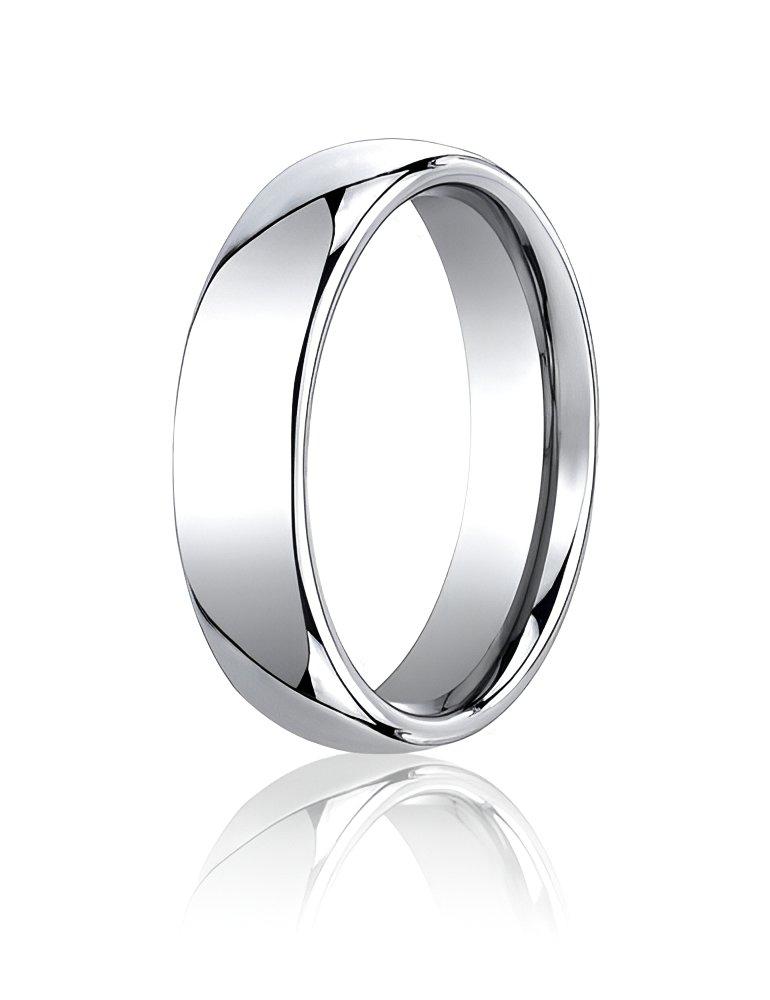 Cobalt Chrome Comfort Fit Approx. 0.24 Inch Wedding Band