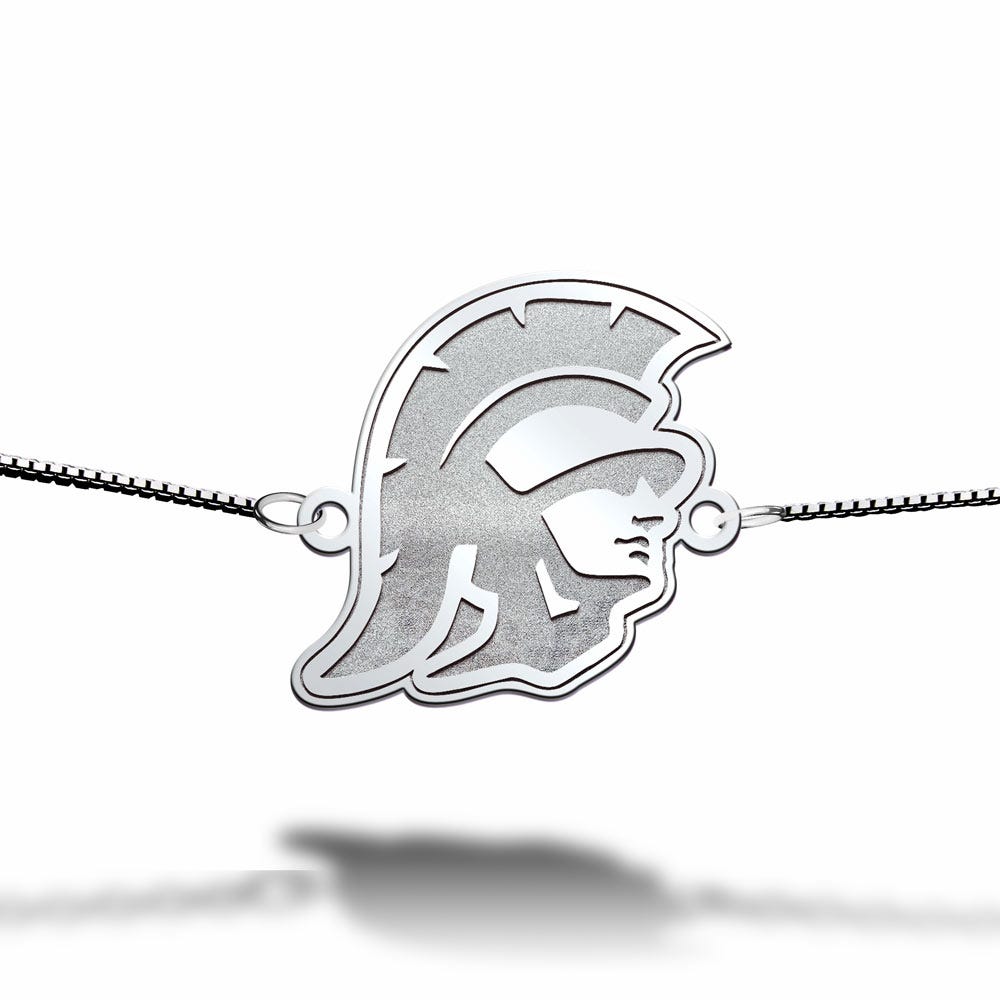 Usc Trojan Head Bracelet