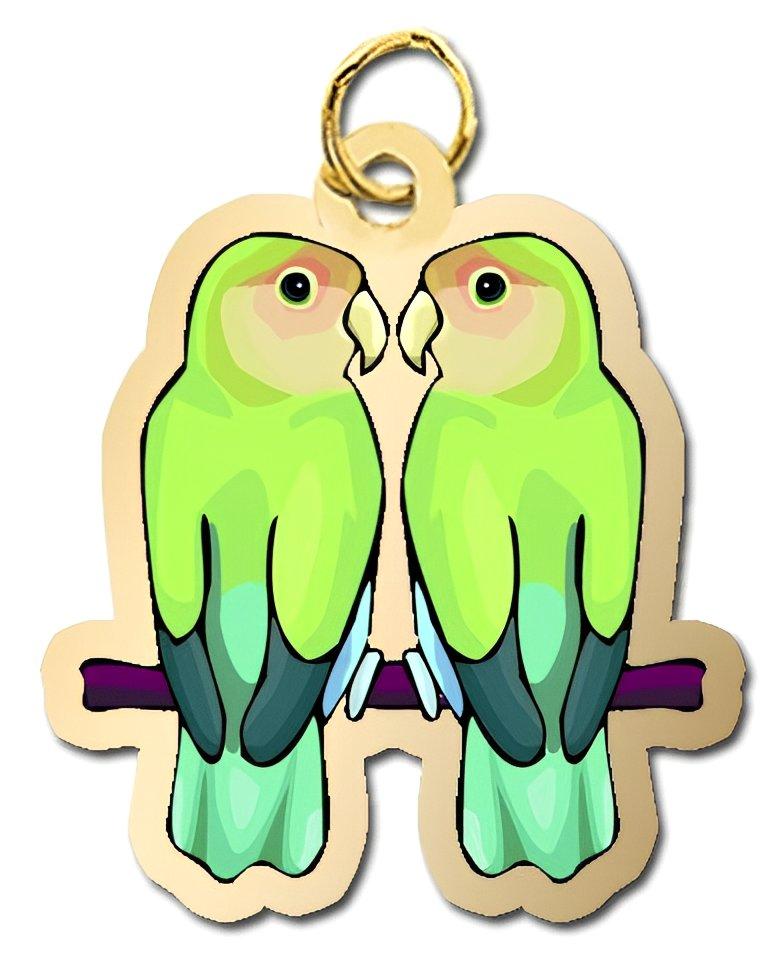 Lovebirds Charm