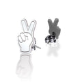 Pair of Usc Fight On Fingers Earrings