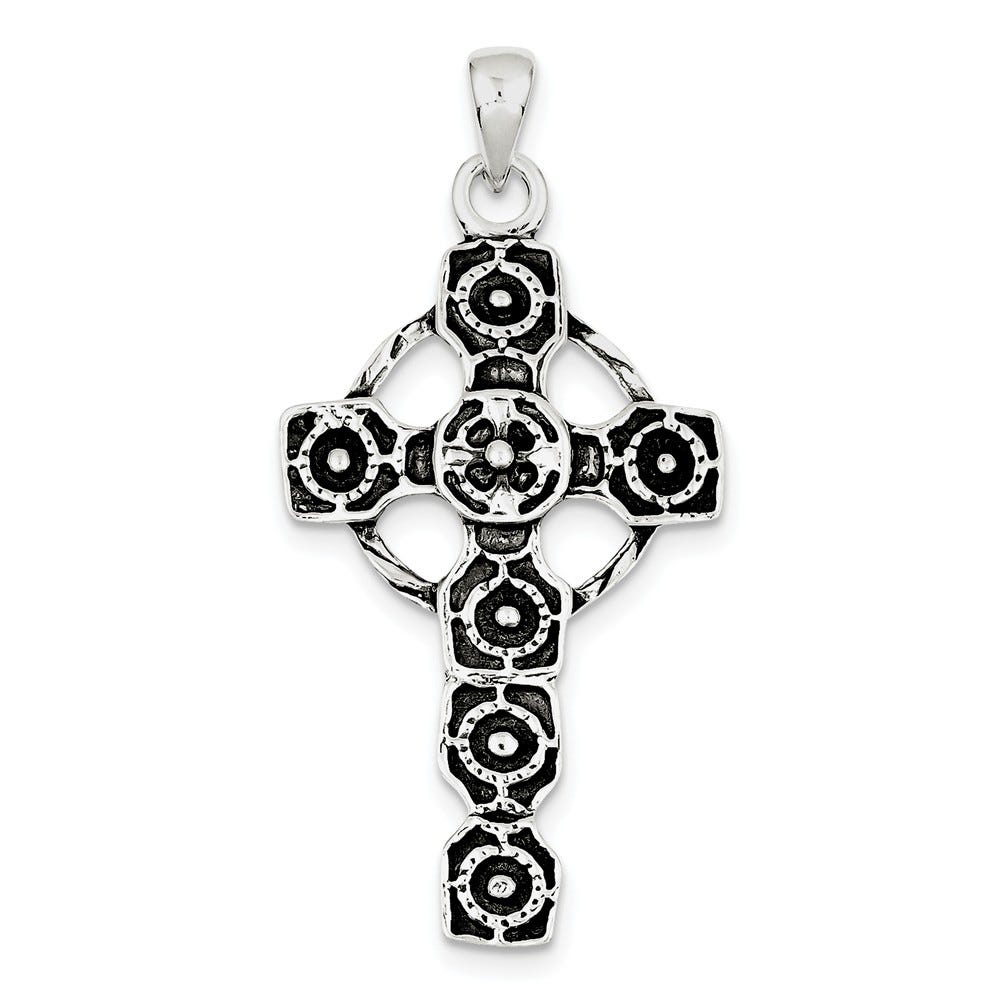 Antiqued Celtic Cross Pendant