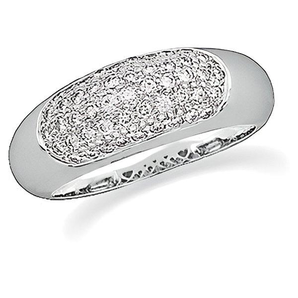 Two Tone Diamond Ring
