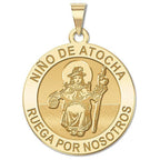 Nino De Atocha Religious Medal