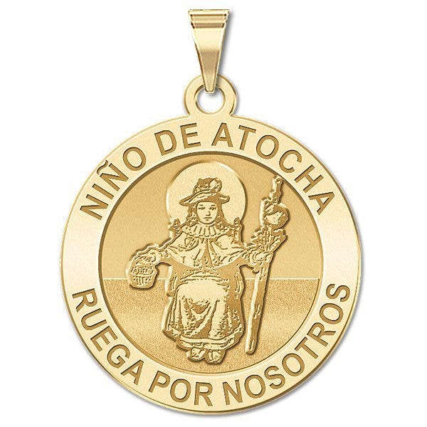 Nino De Atocha Religious Medal