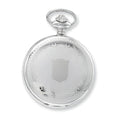 Stainless Steel Hunter Case Quartz Pocket Watch