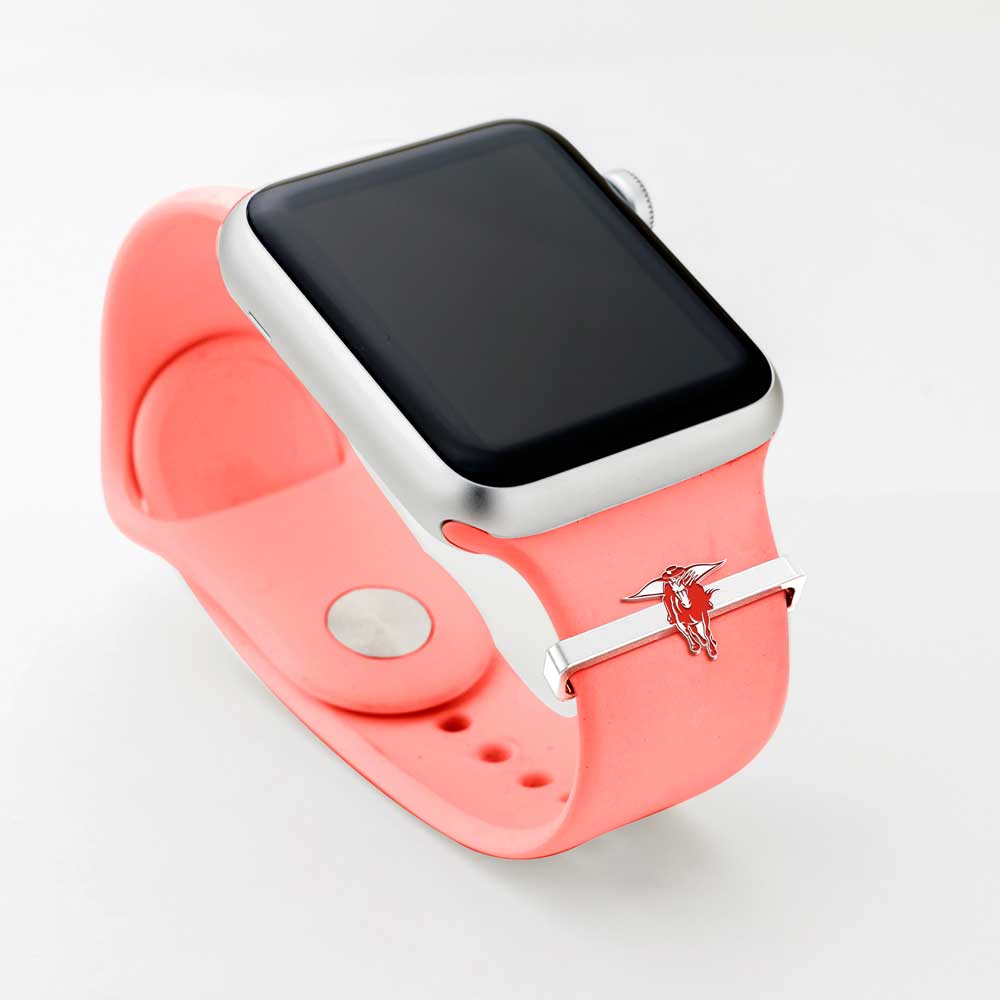 Texas Tech Color Enamel Rider Watch Charm