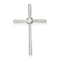 Cubic Zirconia Cross Pendant