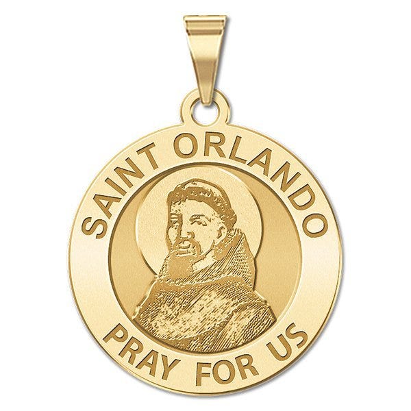 Saint Orlando Religious Medal