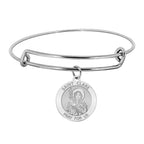 Saint Clare Of Assisi Expandable Bracelet