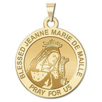 Blessed Jeanne Marie De Maille Religious Medal