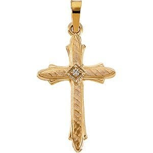 Diamond Cross Pendant