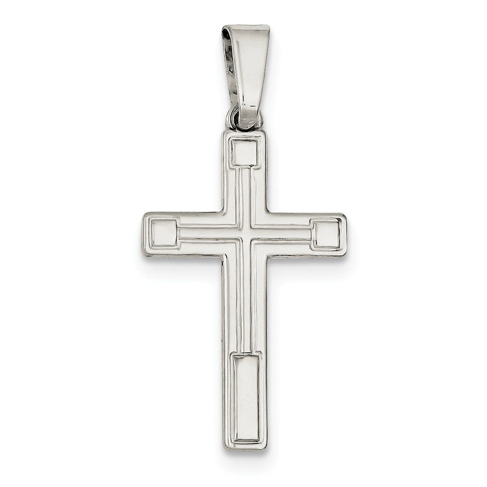Polished Cross Pendant