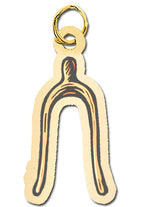 Wishbone Charm