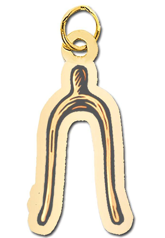 Wishbone Charm