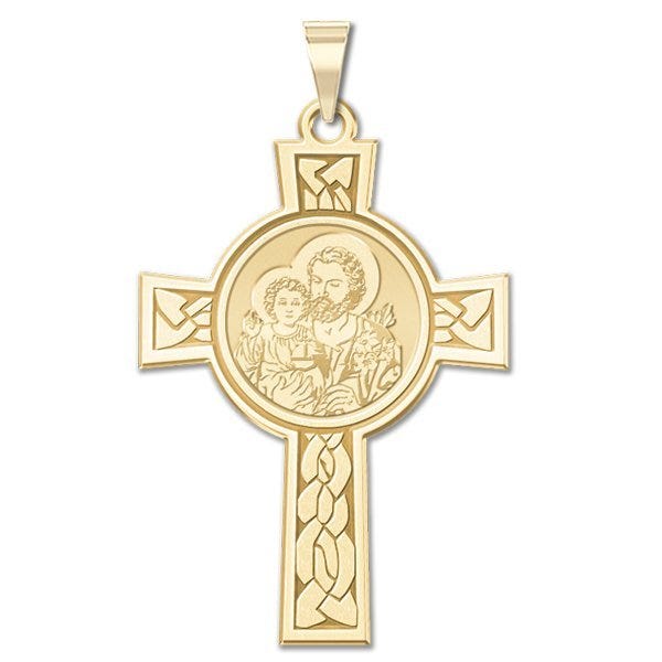 Saint Joseph Cross Religious Medal