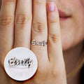 Personalized Script Name Ring