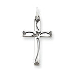 Laser Designed Cross Charm