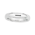 Platinum Approx. 0.10 Inch Comfort-Fit Wedding Band