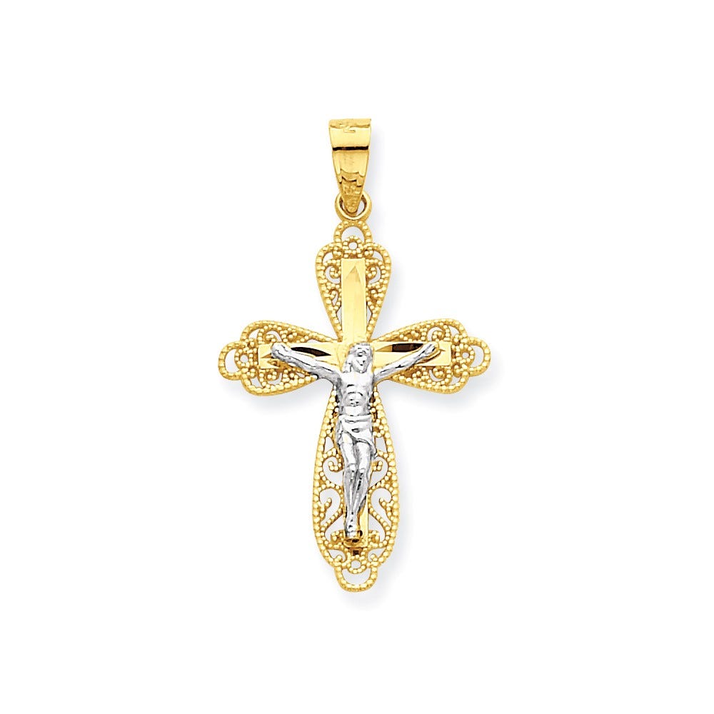 Filigree Crucifix Pendant