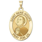 Saint Rene Goupil Oval Medal